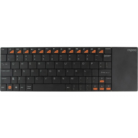 Rapoo E2700 2.4 GHz Wireless Multimedia Touchpad Keyboard