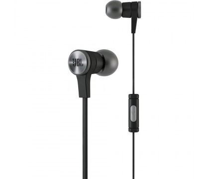 JBL E10BLK In-Ear Headphones with Microphone , Black