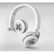 JBL Synchros E30WHT  On-Ear Headphones with Microphone , White