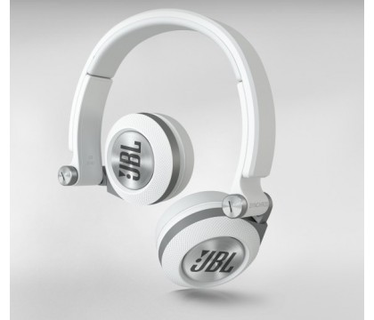 JBL Synchros E30WHT  On-Ear Headphones with Microphone , White