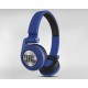 JBL Synchros E30BLU On-Ear Headphones with Microphone , Blue