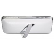 هارمن كاردون (HKESQUIREMINIWHTEU) سماعة بلوتوث محمولة ذات تصميم نحيف للغاية قابلة للشحن ذات لون أبيض