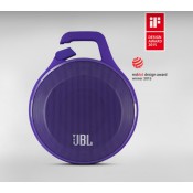 جى بى إل (CLIPPUREU) سماعة بلوتوث محمولة قابلة للشحن ذات لون أرجوانى