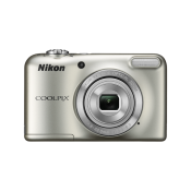 NIKON COOLPIX L29 16 MP 5X 2.7 Inch KIT + CH + SD8G , Silver