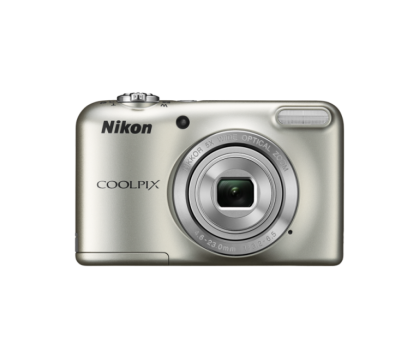 NIKON COOLPIX L29 16 MP 5X 2.7 Inch KIT + CH + SD8G , Silver