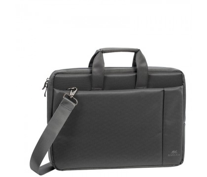 Riva 8231 Grey Laptop bag 15.6 inch, Series Central, 6901820082310