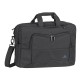 Riva 8490 black laptop transformer bag 16 inch, Black, Series Tegel, 4260403570470