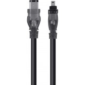 بيلكن (F3N415CP1.8M) كابل فاير واير من طرف 4 نقطة توصيل إلى طرف 6 نقطة توصيل بطول 1.8 متر ذو لون أسود