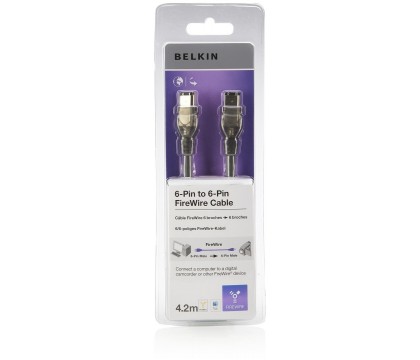 Belkin F3N400CP4.2M Fire wire 6x6 006