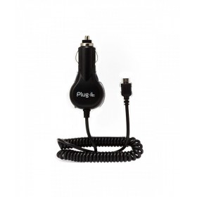 PASSION4 PLG044 CAR CHARGER MICRO USB 5.0V 2400mA BLK