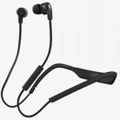 Skullcandy S2PGHW-174 Smokin Buds 2 In-Ear Bluetooth Wireless Earbuds, Black/Chrome