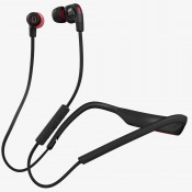 Skullcandy S2PGHW-521 Smokin Buds 2 In-Ear Bluetooth Wireless Earbuds, Black/Red