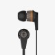 Skullcandy S2IKJY-373 INKD 2.0 In Ear Wired Earphones With Mic Multi, Black/Tan