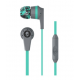 Skullcandy S2IKJY-528 INKD 2.0 In Ear Wired Earphones With Mic Multi, Gray/Mint