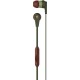 Skullcandy S2IKJY-529 Inkd Wired Headset With Mic  (olive/Burguandy/Sage)