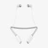 Skullcandy S2IKW-J573 Ink'd Bluetooth Wireless Earbuds with Mic, White/Grey