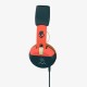 Skullcandy S5GRHT-467 Grind On-Ear Headphones with Built-In Mic and Remote, Orange/Navy