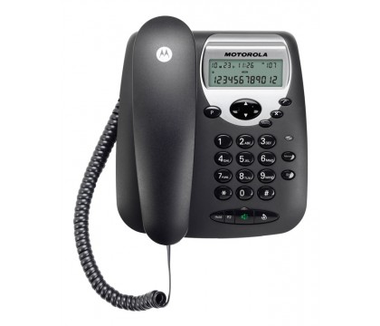 موتورولا (CT2) تليفون منزلى بالسلك ذو لون أسود