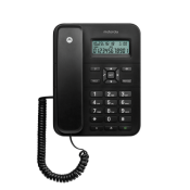 موتورولا (CT202) تليفون منزلى بالسلك ذو لون أسود
