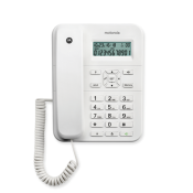 موتورولا (CT2) تليفون منزلى بالسلك ذو لون أبيض