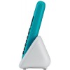 MOTOROLA T312 CORDLESS PHONE DUAL HANDSET, Turquoise