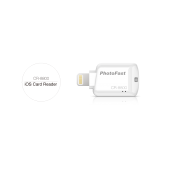 فوتو فاست (CR8800W) قارئ كارت مايكرو إس دى لأجهزة أى فون و أى باد و ذو لون أبيض