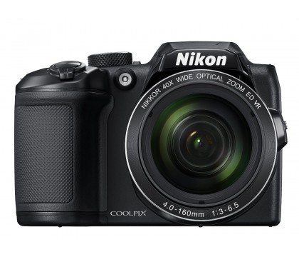 نيكون (B500) كاميرا رقمية ذات لون أسود مزودة بتكنولوجيا الواى فاى و NFC و البلوتوث 4.0 و SnapBridge لنقل الصور بين الكاميرا و الهاتف الذكى