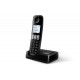 فيليبس (D2351B/63) تليفون لاسلكى ذو لون أسود و مزود بخاصية الرد الاّلى و بمكبر صوت
