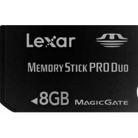 LEXAR LMSPD8GBBBEU MEMORY STICK PRO DUO  8GB 