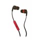 SKULLCANDY S2PGFY-010 SMOKIN BUDS 2 WITH MIC1, BLACK/RED