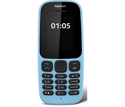نوكيا (105) تليفون محمول, ذو لون أزرق