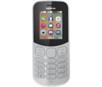 NOKIA 130 FEATURE PHONE DS, GREY