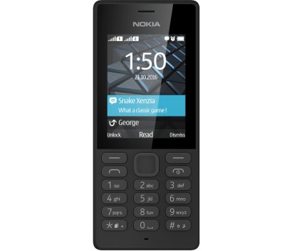 نوكيا (150) تليفون محمول ثنائى الشريحة, ذو لون أسود
