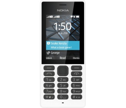 NOKIA 150 FEATURE PHONE DS, WHITE