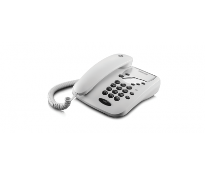 موتورولا (CT1) تليفون منزلى بالسلك, ذو لون أبيض