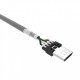 SILICON POWER SP1M0ASYLK10AB1K CABLE MICRO USB BOOST LINK PVC, BLACK