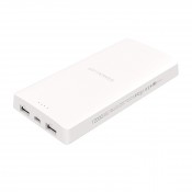 SILICON POWER SP12KMAPBK102P5W POWER BANK POLYMER S102 12000 MAH, WHITE
