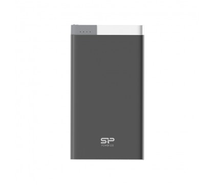 SILICON POWER SP5K0MAPBKS55P0K POWER BANK POLYMER S55 5000 MAH LIGHTNING, BLACK