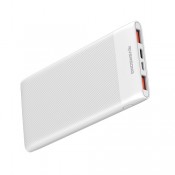 RIVERSONG PB02 RAY10 POWER BANK 10000MAH TYPE C-MICRO, WHITE