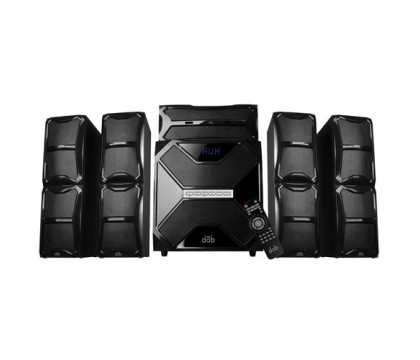 بورش دوب(X6) سماعات عدد 5.1 قناة مزودة بتقنية البلوتوث و مدخل يو إس بى, إس دى