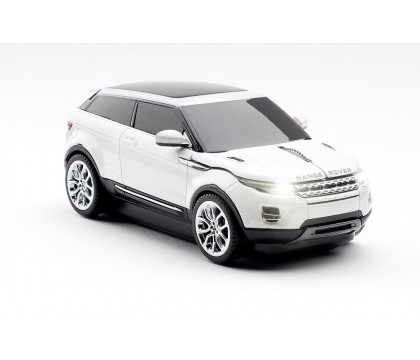 Click Car Range Rover Evoque Wireless Optical Mouse (White)