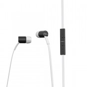 SOL REPUBLIC 1111-31 JAX In-Ear Headphones with 3-Button Mic and Music Control - White/Black