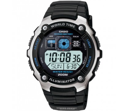 Casio Men's Multi-Functional Digital Sport Watch AE-2000W-1A+K