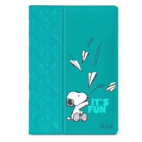 iLuv AM2SNOFTE Snoopy Folio Embossed folio cover for all iPad minis