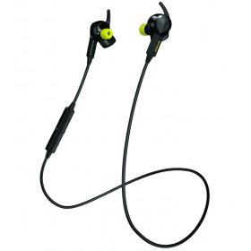 Jabra Sport Pulse Stereo Bluetooth Wireless sports earbuds with in-ear heart rate monitor optimized for running - Black