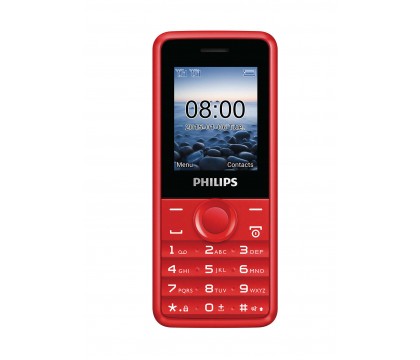 Philips CTE103RD/71 Xenium Mobile Phone E103, Dual SIM, Red