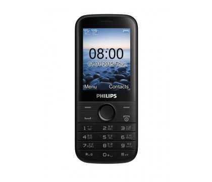 Philips CTE160BK/00 Xenium Mobile Phone E160, Dual SIM, Black