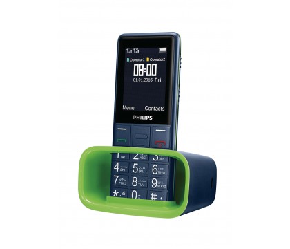 Philips CTE311NY/89 Xenium, Mobile Phone E311, Dual SIM, Blue