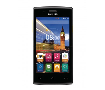 Philips CTS307GY/00 Smartphone S307 Black + Gray WCDMA / GSM, Dual SIM, Black+GREY