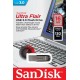 SanDisk SDCZ73-016G-G46 Ultra Flair USB 3.0 16GB Flash Drive High Performance up to 150MB/s